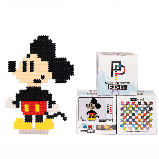 Mickey Mouse Figura Armable Pixel