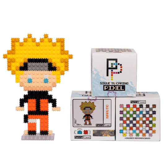 Naruto Figura Armable Pixel 2D