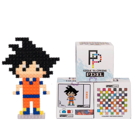 Goku Figura Armable Pixel