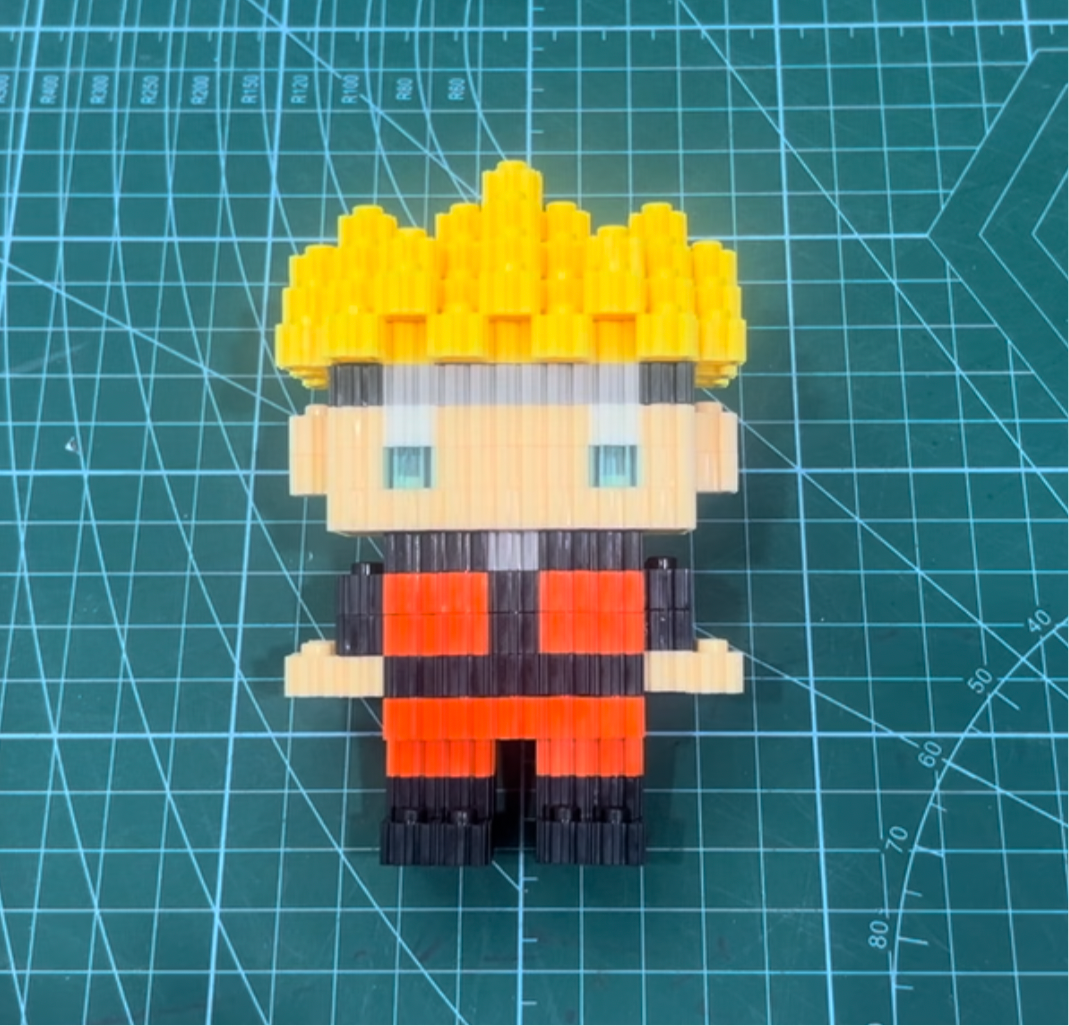 Naruto 3D Figura Armable Pixel