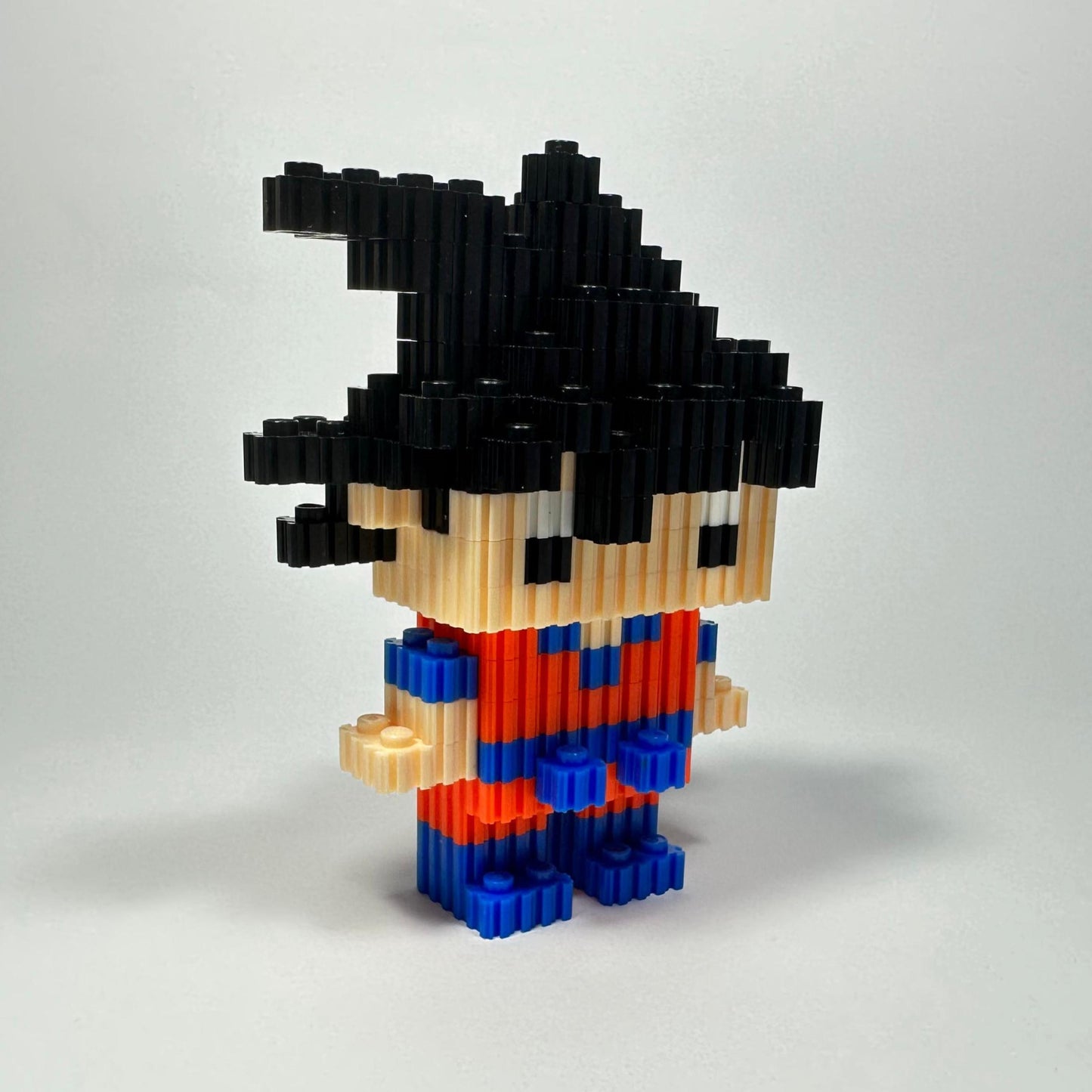 Goku 3D Figura Armable Pixel