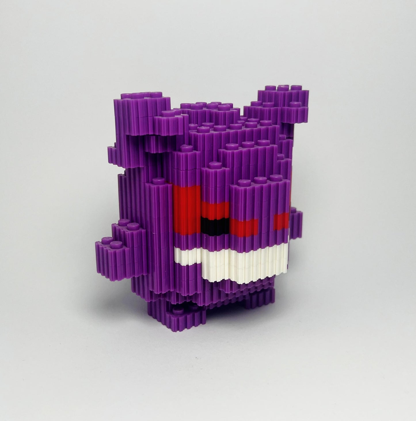 Gengar 3D Figura Armable Pixel