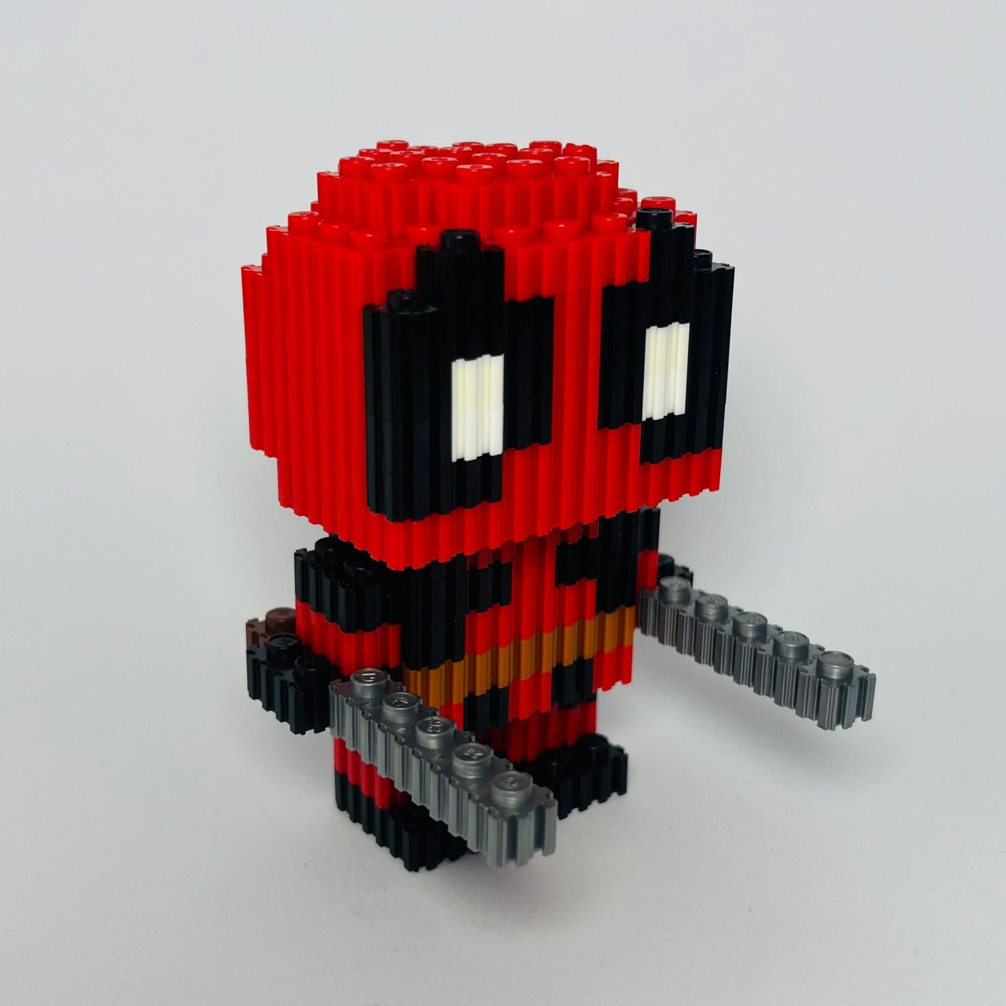 Deappool 3D Figura Armable Pixel