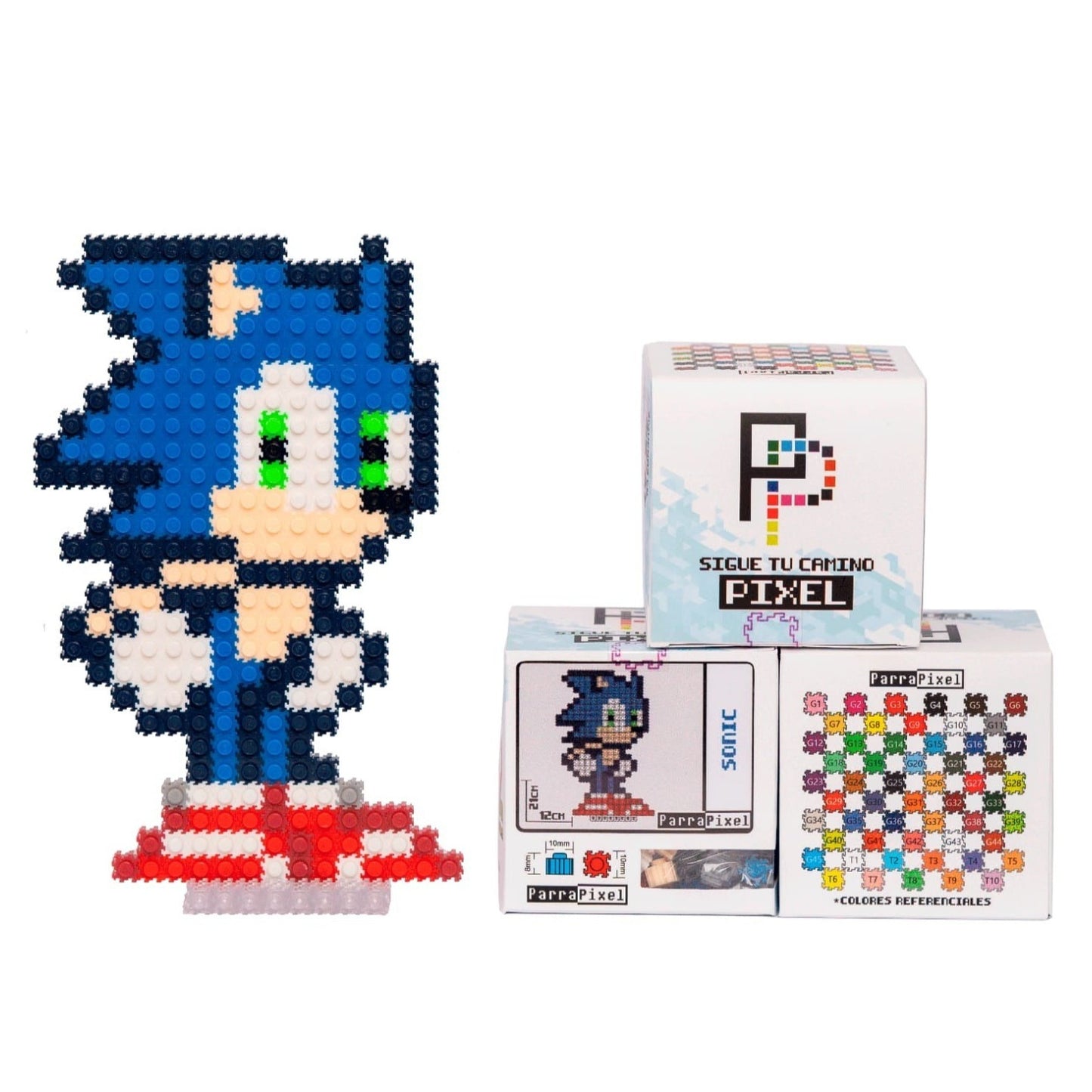 Sonic Figura Armable Pixel