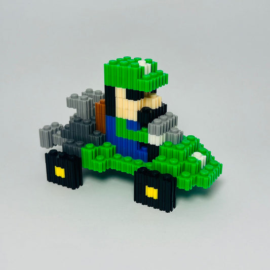 LUIGI KART PIXEL 3D