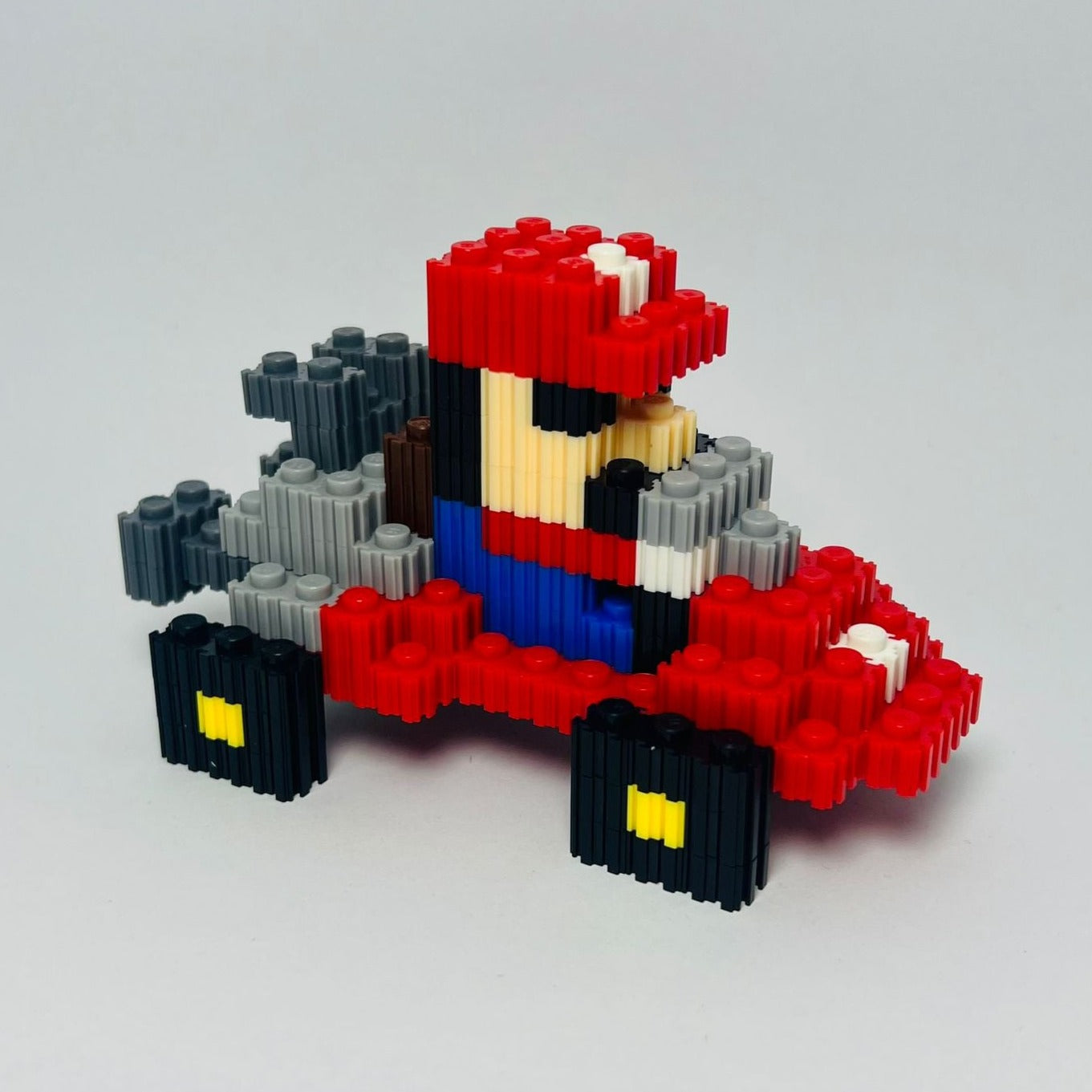 Mario Kart 3D Figura Armable Pixel