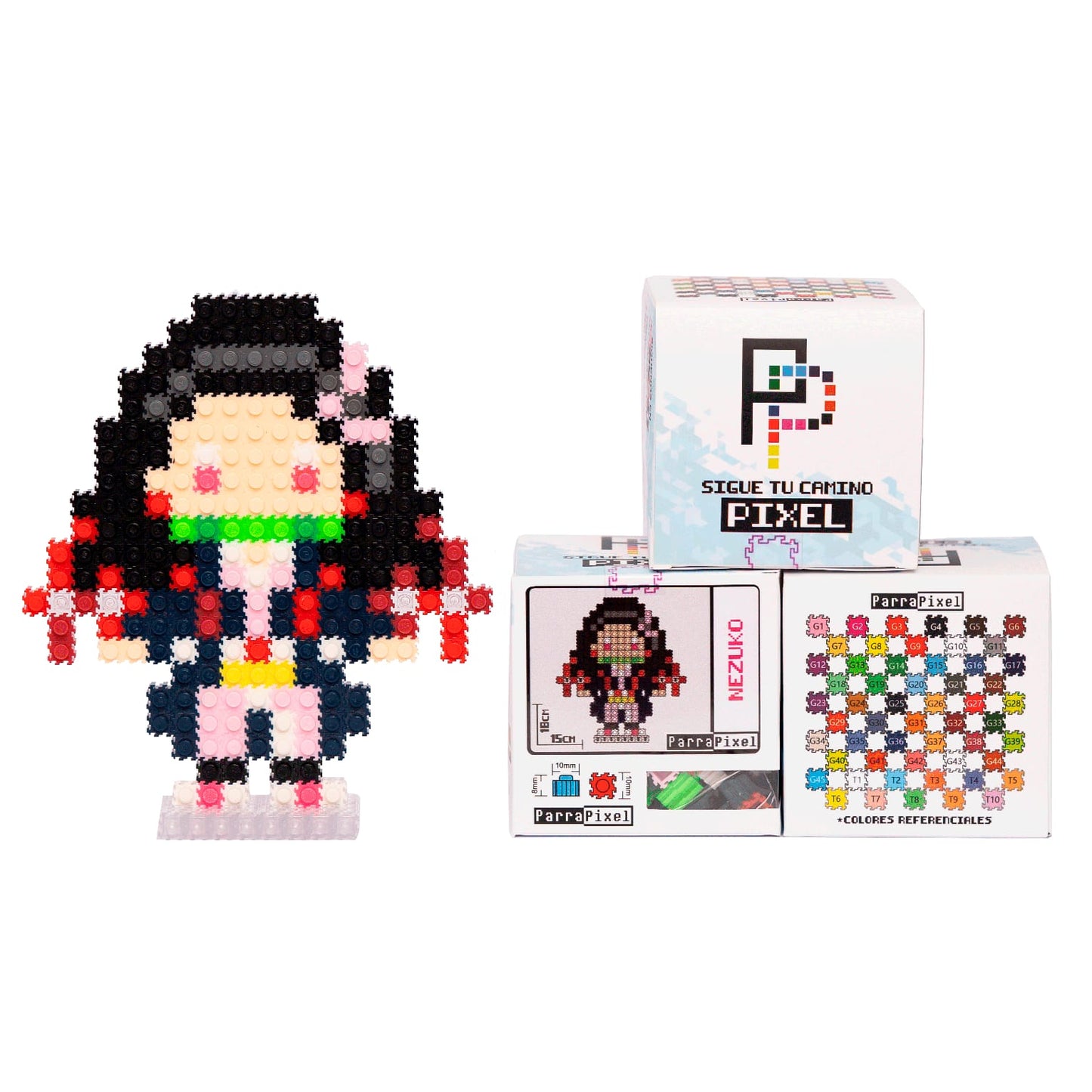 Nezuko Figura Armable Pixel